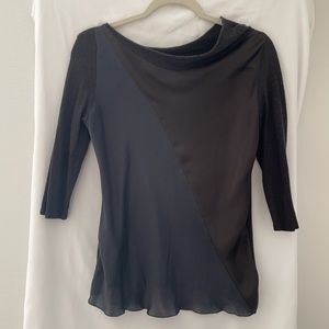 Silk and Wool Combination Top